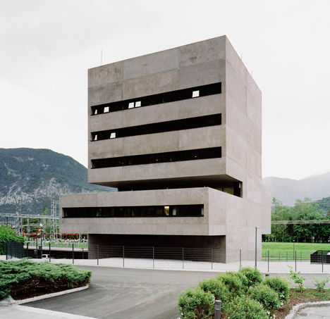 Tiwag Power Station Control Center by Bechter Zaffignani Architekten