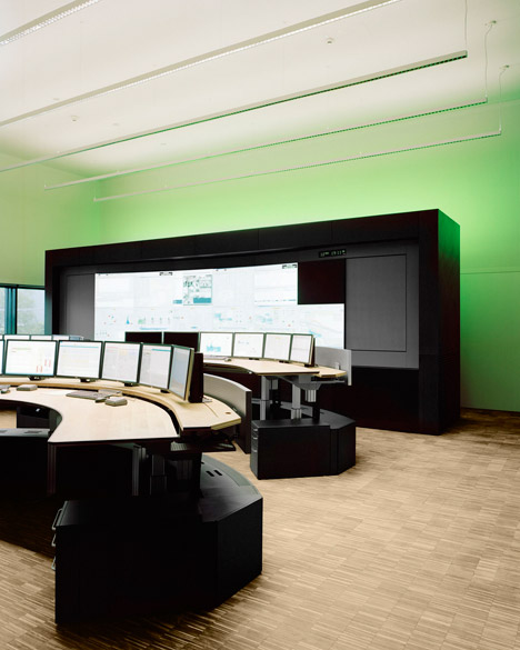 Tiwag Power Station Control Center by Bechter Zaffignani Architekten
