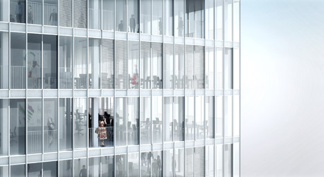 MVRDV win competition to design skyscraper in Vienna