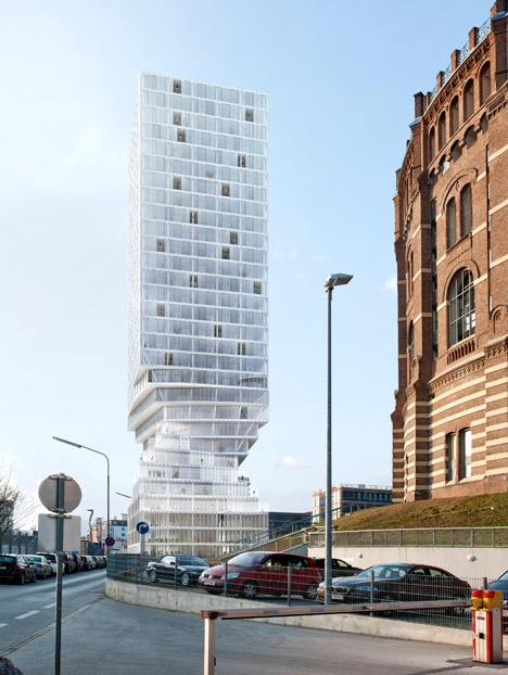 MVRDV win competition to design skyscraper in Vienna