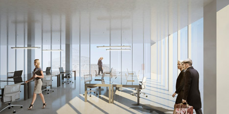 MVRDV win competition to design skyscraper in Vienna