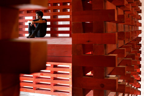 Vertigo Pavilion in Lisbon by Joao Quintela and Tim Simon