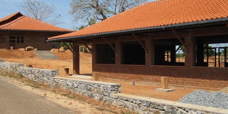Yodakandiya Community Complex, funded by Architecture for Humanity