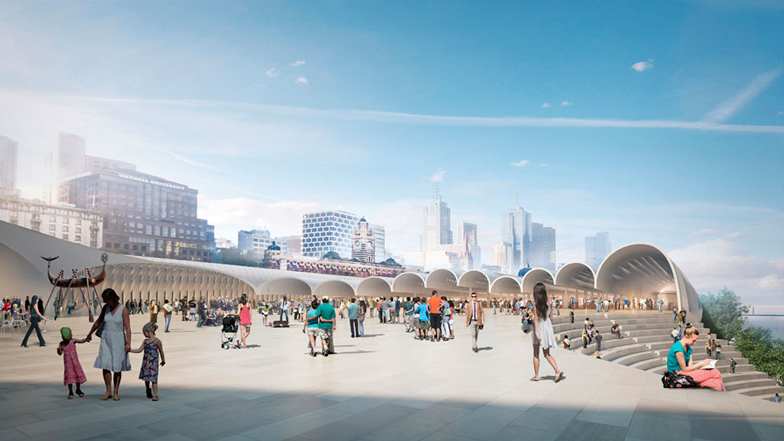 Flinders Street Hassell and Herzog & de Meuron