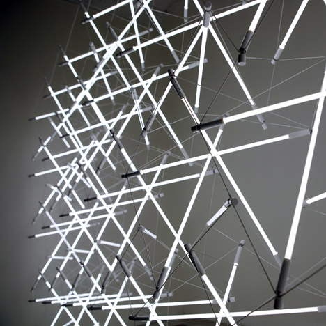 Tensegrity Space Frame by Michal MacIej Bartosik