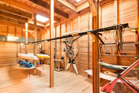 A Modern Boathouse in a Canadian Landscape by Weiss Architecture