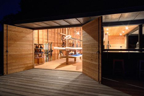 A Modern Boathouse in a Canadian Landscape by Weiss Architecture