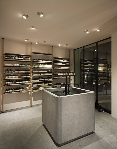 Aesop ABC Viertel Hamburg by Vincent Van Duysen Architects