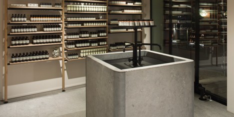 Aesop ABC Viertel Hamburg by Vincent Van Duysen Architects