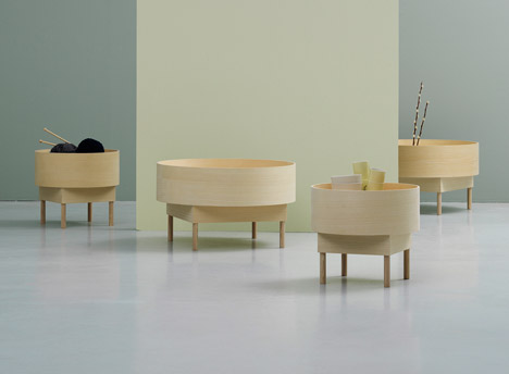 Bowl Table and Tiki Collection by Andreas Engesvik for Fogia