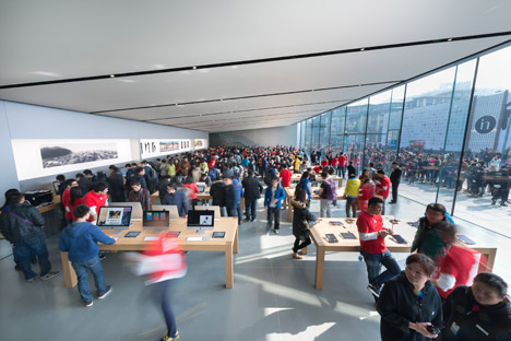 Apple Store Westlake Hangzhou China by Foster and Partners