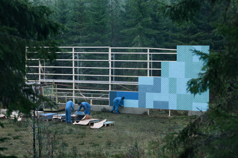 BAUX Acoustic Panels by Form Us With Love at Stockholm 2015