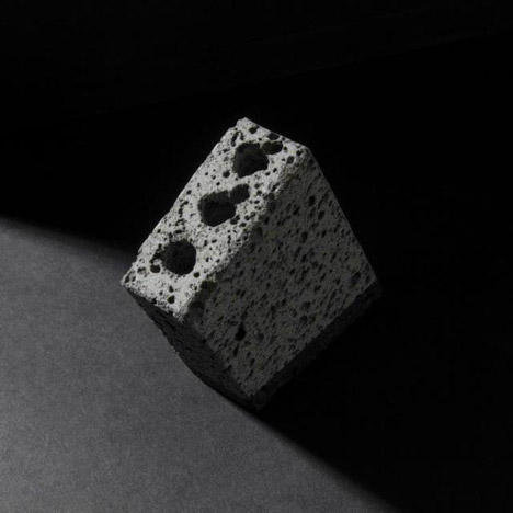 Basalt deskware series by Jeonghwa Seo