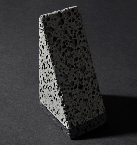 Basalt deskware series by Jeonghwa Seo