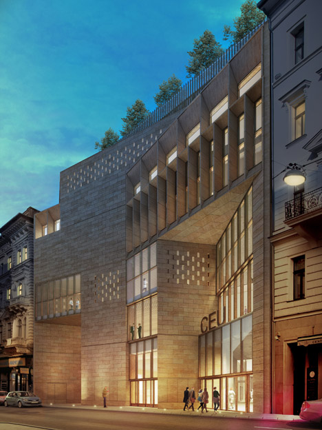 CEU Budapest by O'Donnell and Tuomey