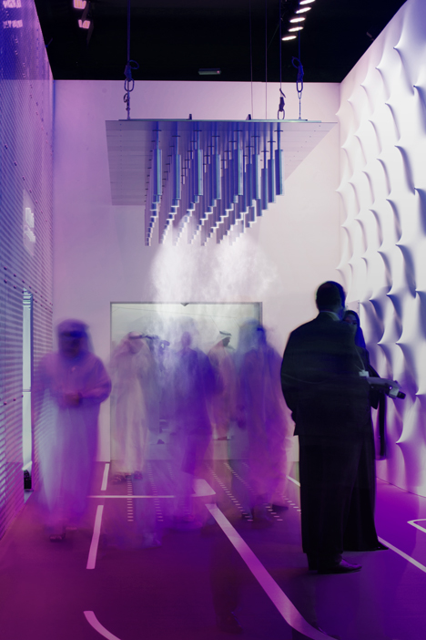 Cloud Cast cooling installation by Carlo Ratti Associati