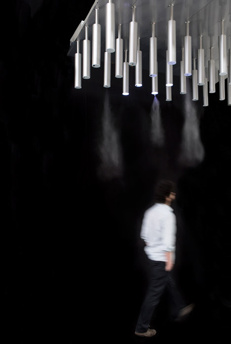 Cloud Cast cooling installation by Carlo-Ratti Associati