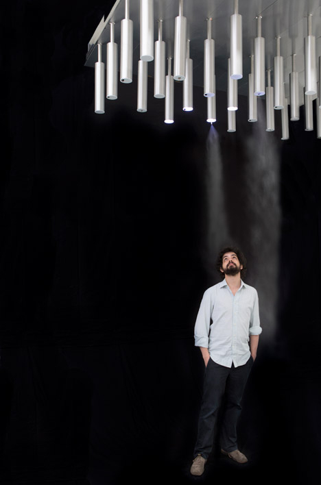 Cloud Cast cooling installation by Carlo-Ratti Associati