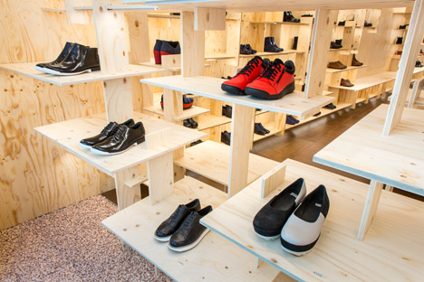 Camper store Milan by Kengo Kuma