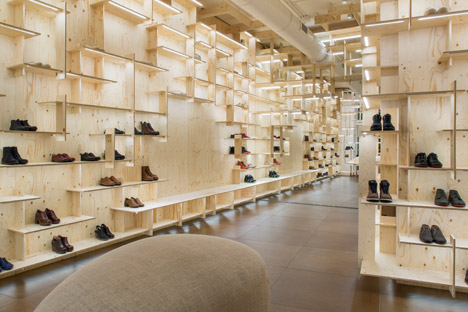 Camper store Milan by Kengo Kuma
