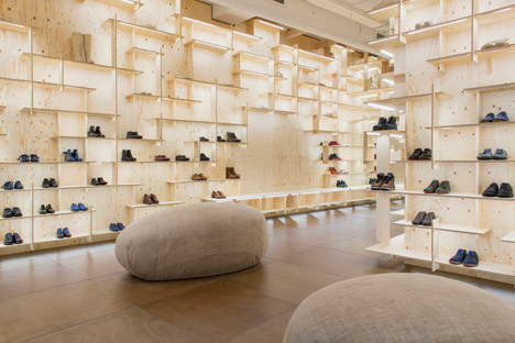 Camper store Milan by Kengo Kuma