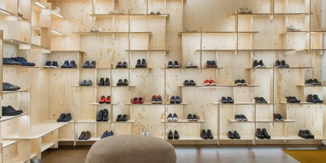 Camper store Milan by Kengo Kuma