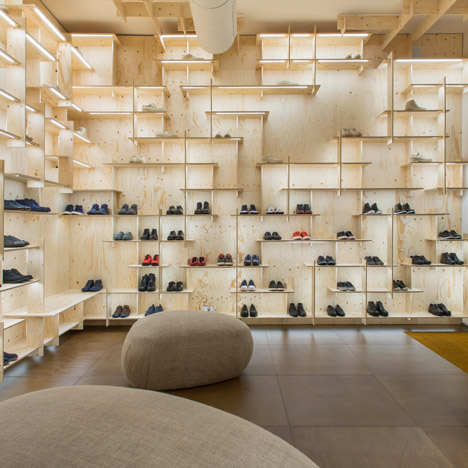 Camper store Milan by Kengo Kuma