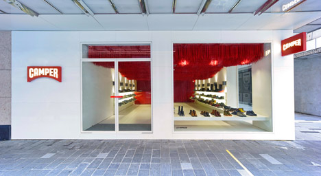 Camper store by Atelier Marko Brajovic Melbourne Australia