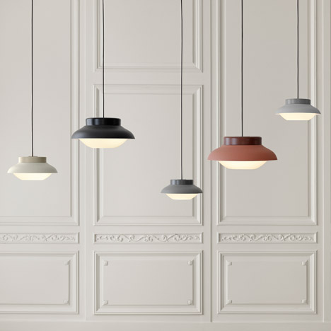 Collar lighting for Gubi by Studio Sebastian Herkner