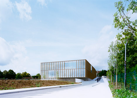 Cultural Center, Media Library and Music and Dance School by Ateliers O-S Architectes