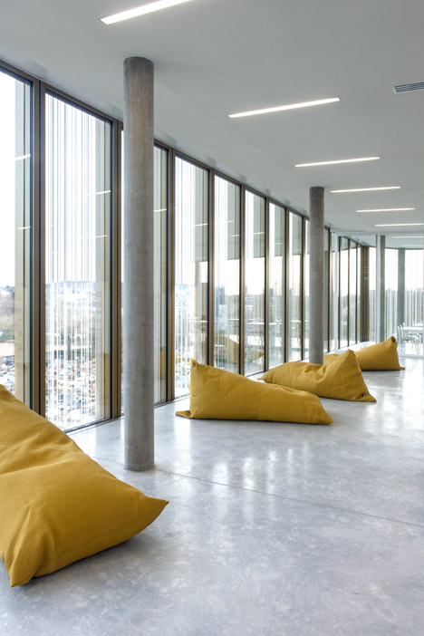 Cultural Center, Media Library and Music and Dance School by Ateliers O-S Architectes