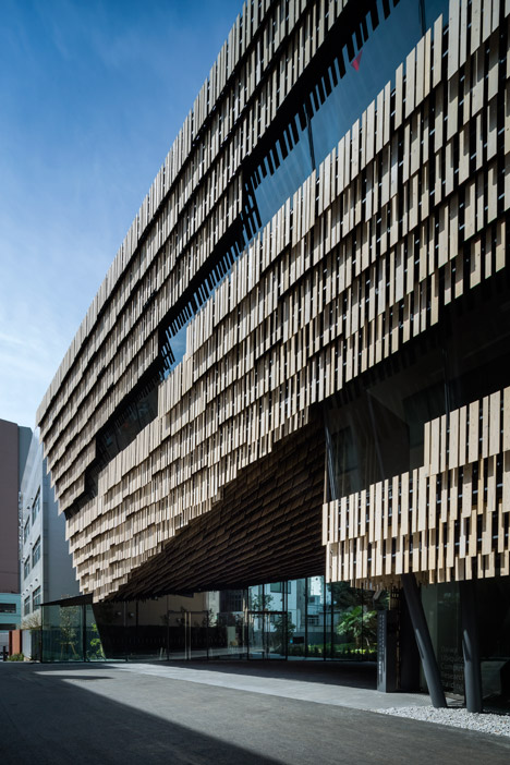 Daiwa Ubiquitous Computing Research Building by Kengo Kuma