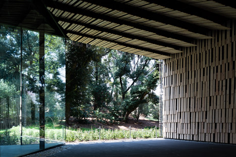 Daiwa Ubiquitous Computing Research Building by Kengo Kuma
