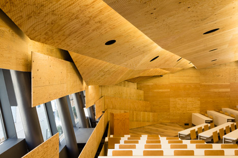 Daiwa Ubiquitous Computing Research Building by Kengo Kuma
