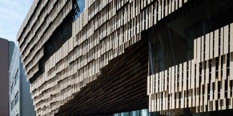 Daiwa Ubiquitous Computing Research Building by Kengo Kuma