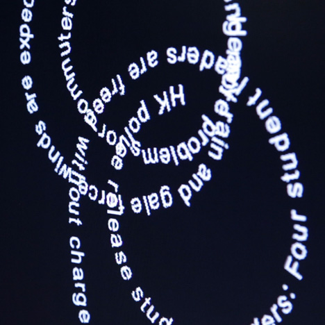Decorative Newsfeeds by Thomson and Craighead