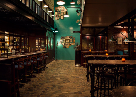 Dishoom restaurant King's Cross London