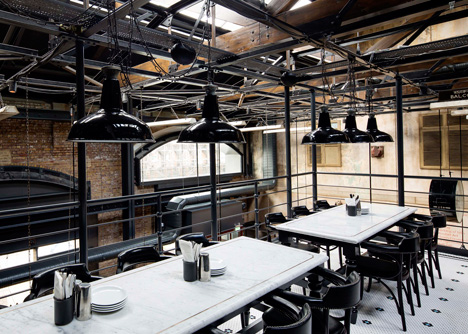 Dishoom restaurant King's Cross London