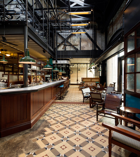 Dishoom restaurant King's Cross London