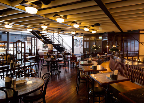 Dishoom restaurant King's Cross London