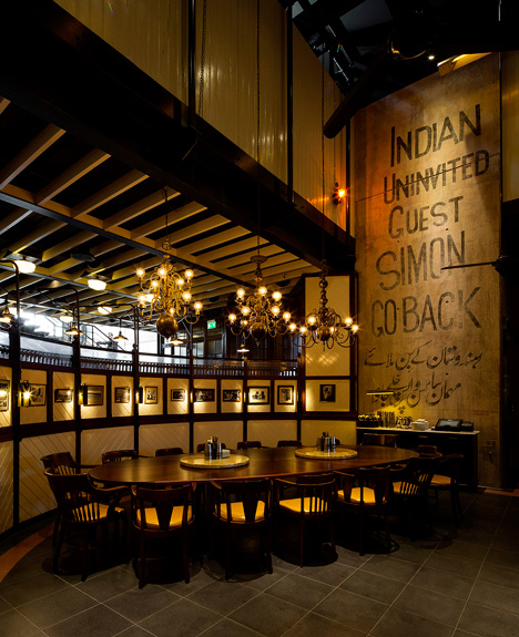 Dishoom restaurant King's Cross London
