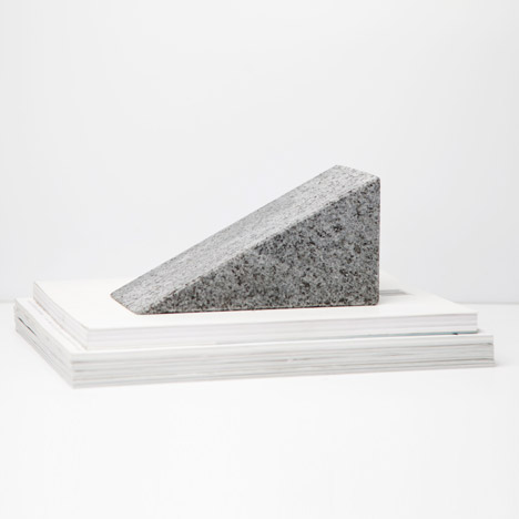 Dorme Sofa and Granit Bookends Greenhouse by Silje Nesdal