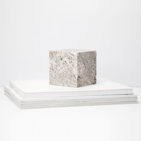 Dorme Sofa and Granit Bookends Greenhouse by Silje Nesdal
