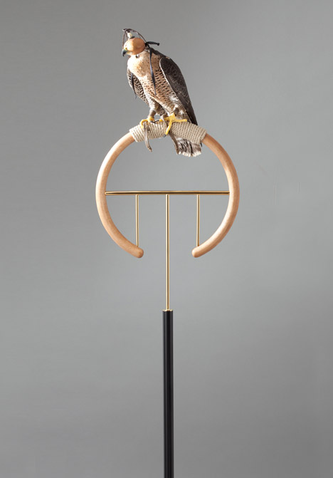 Falconry perches by Posa