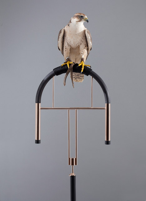 Falconry perches by Posa
