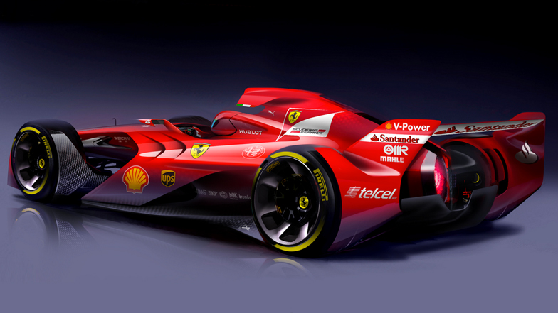 Ferrari F1 concept car