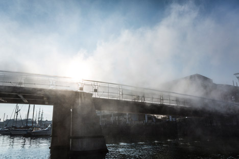Fog Bridge by Fujiko Nakaya