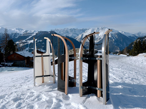 Folding Sled by Max Frommeld and Arno Mathies