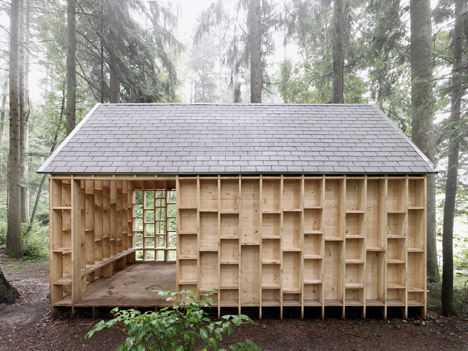 Forest Refuge by Bernd Riegger Architektur