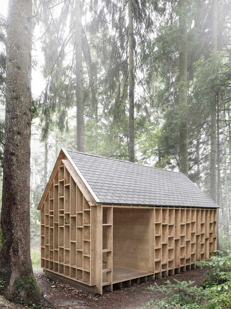 Forest Refuge by Bernd Riegger Architektur